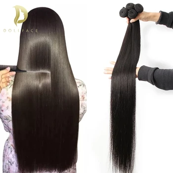 Naravnost človeških las snope 30 40 cm dolge ravne brazilski lasuljo snope 3 4 sklope naravnih las razširitve prodajalcev