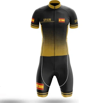 Nova Španija kolesarjenje skinsuit moških ropa ciclista hombre 2020 hitro suho telo obleko dihanje izposoja jumpsuit 20 D gel triatlon obleko