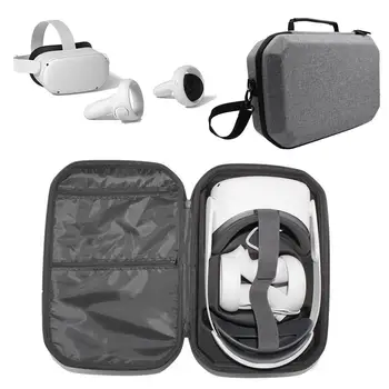 Nove prinaša dobička VR Pribor Za Oculus Quest 2 VR Slušalke Potovalni kovček EVA Vrečko za Shranjevanje Za Oculus Quest 2 Zaščitno Polje