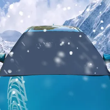 Novo Vetrobransko Steklo Avtomobila Sneg Nepremočljiva Zaščito Pred Soncem Zaščitno Pokrivalo Vetrobransko Steklo Avtomobila Kritje Vroče Prodajo Avto Magnetne Ščitnik Proti Soncu