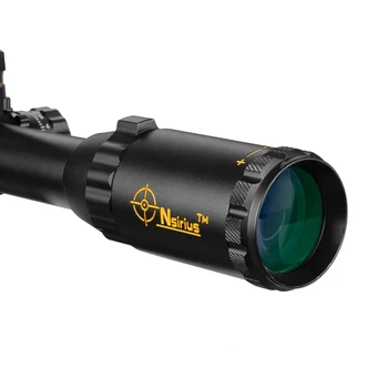 NSIRIUS 6-24X50 AOE Zlato Taktično Riflescope Optični Ostrostrelec Pogled Rdeča Zelena llluminate Kupolo zaklepanje Crosshair Lovska Puška Področje uporabe