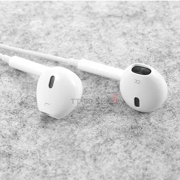 Original Apple EarPods 3,5 mm Vtič Priključek Žične Slušalke Mikrofonom Za iPhone SE 5S 5C 6 6s Plus Za iPad