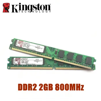 Original Kingston 2GB RAM DDR2 4 GB=2pcs*2G PC2-6400S DDR2 2GB 800MHZ PC2-5300S 667MHZ Namizje