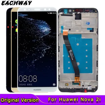 Original LCD za Huawei Nova 2i LCD-Zaslon, občutljiv na Dotik Zaslon Računalnike Nadomestni Deli Za 5,9