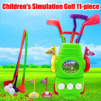 Otroci Golf Club Nastavite z Golf Palice Športne Igrače Kit Fizične v Duševnem Razvoju, za Fante, Dekleta ED889