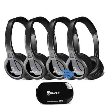 Paket 4 2.4 G Brezžični Oddajnik za Zvok Čelade Univerzalno Slušalke Slušalke Za Samsung,LG,TCL,Xiaomi,Sony,Sharp,Levono,Čast TV