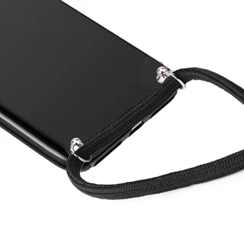 Pašček Kabel Verige Vrvica za opaljivanje tega Primeru Mobilni Telefon za LG K61 Q60 Q70 C40 K30 K20 G7 ThinQ Plus Razred Nič X2 2019