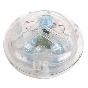 Plastični Električni LED Baby Kopel Igrača Plavanje Otrok Kad, Igrače za Otroke V Kopalnici Svetlobna Svetilka Lahka Nepremočljiva