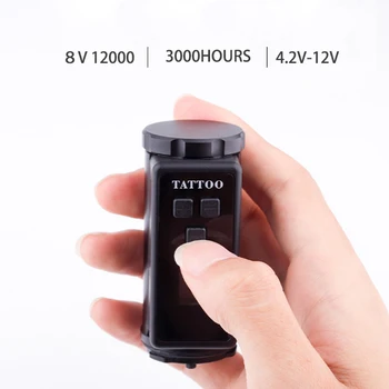 POZDRAVLJENI, Prvotno Brezžični Tatoo Pralni Baterije Pero Prenosni Močan Švicarski brez jedrne Motornih Rotacijski Stroj Pištolo Tattoo Oprema
