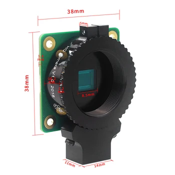 Raspberry Pi 4 Visoke Kakovosti Modula Kamere z Industrijsko-razred HD Zoom Teleobjektiv 8-50mm Objektiv / 16mm Objektiv za Raspberry Pi 4/3B+