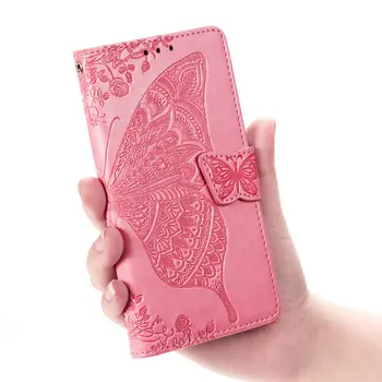 Redmi Opomba 9 Luksuzni PU Usnjena torbica Za Xiaomi Redmi 10X Pro 5G Denarnice Metulj Flip Pokrov Mobilnega Telefona Vrečko Capa
