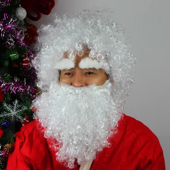 Santa Claus Lasuljo Božični Kostum Cosplay Prop Božič Fancy Stranka Obleko Pribor