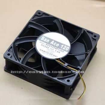 SANYO 9GV1224P1J04 24V 1.5 12 cm 12038 4 žice močni glasnosti inverter ventilator 120×120×38 mm hladilni ventilator hladilnika