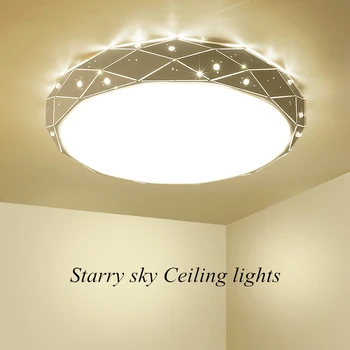 Sodobno minimalistično LED stropna svetilka, dnevna soba lučka za Nordijsko sijaja spalnica stropne svetilke dom notranja lučka za otroke, soba lučka