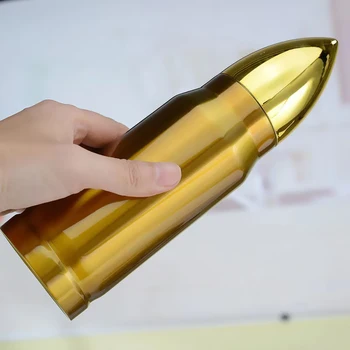 Steklenica iz nerjavečega bullet raketa vakuumskih steklenic Moških toploto, hladno izolacija kava Čaj vrč drinkware Izolirana Termo Skodelica 350/500 ML
