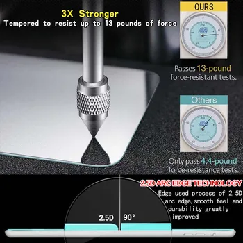 Tablični Kaljeno Steklo Screen Protector Kritje za Teclast M20 4G Tablet Anti-Zaslon Razbije Anti-Fingerprint Kaljeno Film