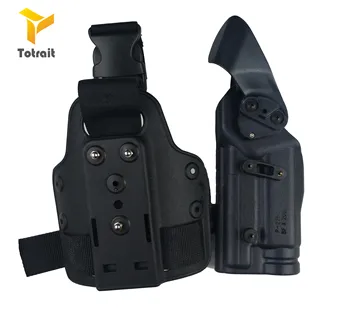 Taktično Noge Tok za pištolo Tulec, Safariland Boj proti glock 17 1911 Beretta M9 P226 USP Nastavljiv Airsoft Desno Roko Pištolo Holste