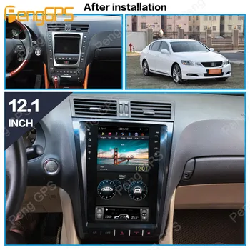 Tesla zaslon Android px6 Za Lexus GS GS300 GS460 GS350 2004-2011 Avto Večpredstavnostna Radio nadgradnjo stereo predvajalnik, GPS nav Vodja enote