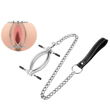 Vagine, G Spot Labia Širjenje Metal Clamp Prsi Klitoris Stimulator Objemke Cucla Posnetke BDSM Bondage Igre za Odrasle Ženske, Seks Igrače
