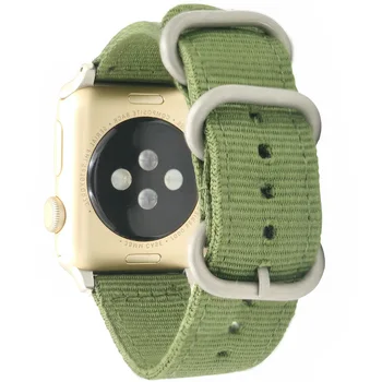 Vroče Prodati Najlon Watchband za Apple Watch Band Serije 5/4/3/2/1 Šport Najlon Zapestnica 42mm 38 mm Pas za iWatch Band Adapterji