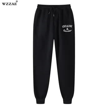 WZZAE2020 novo kokaina kaviar multicolor stražar hlače moški hip-hop sweatpants moda nova zasnova moških športna oblačila velikosti S-XXXL