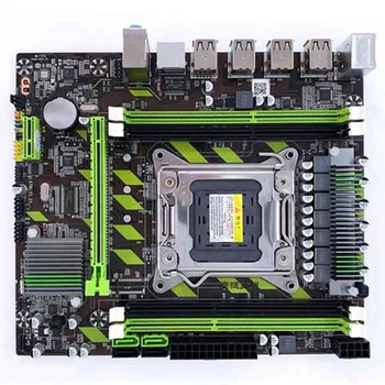X79G Motherboard LGA2011 Mini-ATX Glavnik E5-2620 E5 V2 2620 V2 CPU 4Pcs x 4 GB = 16 GB DDR3 RAM 1600Mhz PC3 12800R