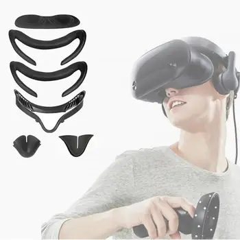 Za Oculus Quest 2 VR Slušalke Pribor 6Pcs/Set Čelada Oči Masko Pokrov