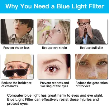Za Samsung 40 40 cm Modra Svetloba TV Screen Protector, Anti Modra Svetloba & Glare Filter Film Zaščito za Oči TV dodatki