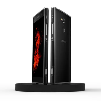Za Sony Xperia XA2 Ultra Primeru Kovinski Okvir Dvojni Barve Aluminija Odbijača Zaščita Pokrovček za Sony Xperia XA2 Primeru