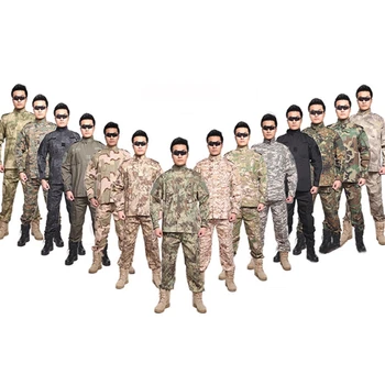 10Color Visoke Kakovosti Vojaško Uniformo Moških Vojske Taktično ACU Multicam Maskirno Obleko Militar Vojak, Obleke, Hlače Nastavite XS~2XL