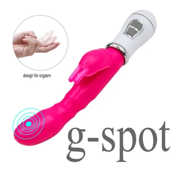 12 Hitrost Močno Rabbit Vibrator, Klitoris Stimulator G-spot Massager, Sex Igrače Za Ženske Ženski Masturbator Električni Seks Izdelka