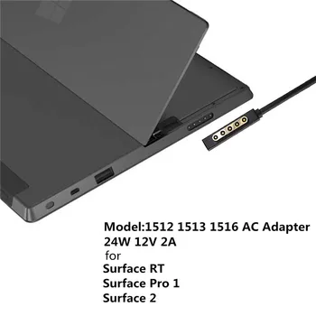 12V 2A 24W Tablet AC Polnilec Za Microsoft Surface RT Pro 1 2 1512 1513 1516 PA-1240-06MX Napajalni Adapter NAS Plug