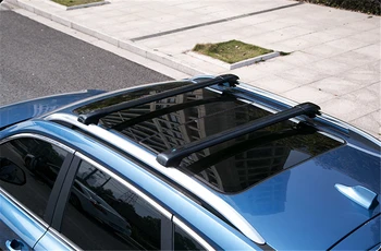 2 Kosa Paše za Subaru Gozdar 2019 2020 Aluminija Crossbars prečnih palic Streho Železniške Rack Prtljage, Tovora Nosilec Nosilec - Črn