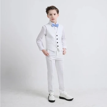 2018 nove modne bela/črnega baby fantje obleko otroci jopiči fant obleko za poroke, maturantski formalno pomlad jesen poročna obleka fant obleke