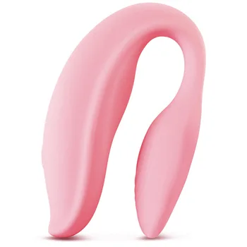 2018 Nove Nepremočljiva C Tip Dvojni Vibrator USB Polnilne Ženskega Klitorisa in G-Spot, Vibratorji Za Pare Adult Sex Igrače Za Ženske