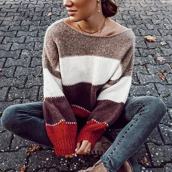2020 jesen/zima nove pletenine top hit dnu glavo pulover ženska oblačila, pleteni pulover Priložnostne vrh