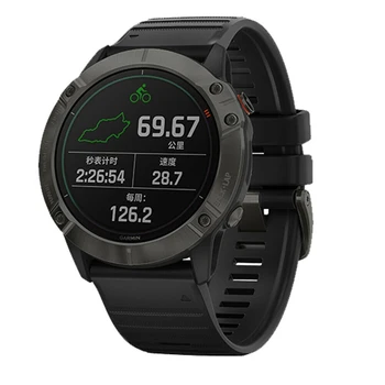 26 22 20 MM Silikonski Hitro Sprostitev Watchband Trak za Garmin Fenix 5 5S 5X Easyfit manžeta Za Fenix 6 6S 6X Pro smartwatch