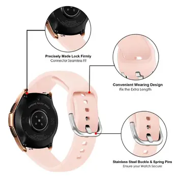 2nahrbtnik Za Samsung Galaxy Watch Aktivna 2 44 mm Trak Polno zajetje Primeru Zaščitnik Film Silikonsko Zapestnico Za Aktivno 40 mm watch