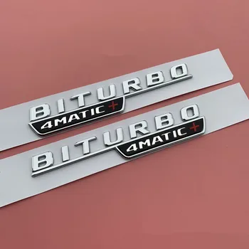 3D Chrome Črke Trunk Značko Emblem Avto nalepke za Mercedes Benz AMG C63s E63s C43 C63 E43 E53 S63L S65L S CDI 4MATIC V8 V12