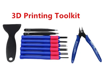 3D Tiskalnik, pribor (Fitingi) 10 Kompletov Tiskanje Pribor za Popravilo Nož,Edaja-3, CR-10 in drugih 3D tiskalniki