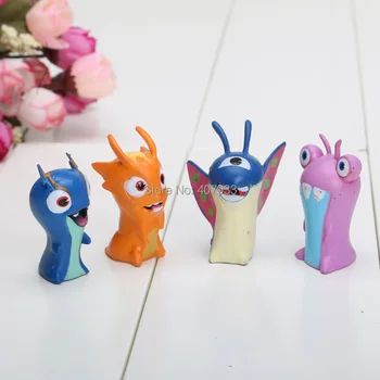 4.5-5 cm 24pcs/set Anime Slugterra PVC figuric Igrače, Lutke Otroci Igrače