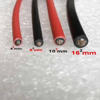 6mm2 PV Solarni Kabel se Uporablja za Off-omrežje in Omrežje Priključeni PV Sistem Rdeča +Črna pv kabel Bakrenih Vodnikov XLPE Suknjič TUV odobren