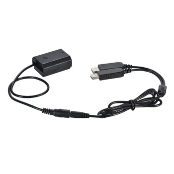 Andoer NP-FZ100 DC Dvojno Sklopko USB Adapter Lutke Uporabo FZ100 Baterije z USB Power Paket za Sony A7III A9 A7RIII A7SIII