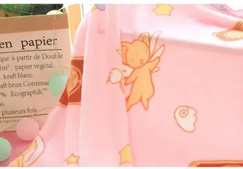 Anime Card Captor Sakura Blazine Plišastih Odejo Polnjene Lutka Klimatska Naprava Odejo Blazine Blazino Kostum Cosplay Rekviziti