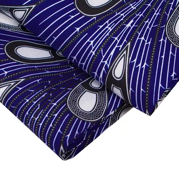 Ankara Afriške Natisne Batik Mozaik Tkanine Pravi Vosek Pagne Afriki Šivalni Material za Poročno Obleko Božič Tissu Poliester