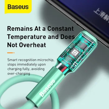 Baseus Tip C Kabel USB 3A Hitro Polnjenje Za Samsung S20 S9 S10 USB C Hitro Polnjenje za Huawei Mate30 P30 USB-C Polnilnik Žice