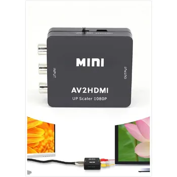 Basix AV Za HDMI-compatibe Video Pretvornik Polje AV2hdmi RCA AVhdmi CVBS, Da HDMI je združljiv za HDTV TV, PS3, PS4 PC DVD Projektor