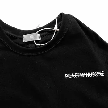 Bigbang G-Dragon PMO Peaceminusone x Fragmentov T shirt Daisy Trak Poletje Priložnostne Tee Unisex Priložnostne Poletje Majica