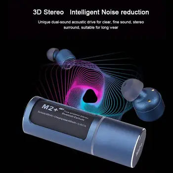 Bluetooth 5.0 Slušalke TWS Brezžični Čepkov Akumulatorski Prostoročno Nepremočljiva Sport Slušalke Slušalke Z Mikrofonom Polnjenje box PK X2T