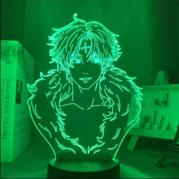 CHROLLO LUCILFER Slika Anime LED Nočna Lučka Hunter X Hunter Otrok Nightlamp 3d Svetlobe, Spalnica Dekoracijo Otroci Darila
